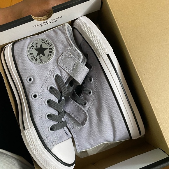 Converse Other - Converse Kids Sneakers - Gray and White